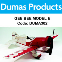 DUMAS 302 GEE BEE MODEL E 30 INCH WINGSPAN RUBBER POWERED