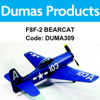 DUMAS 309 F8F-2 BEARCAT 30 INCH WINGSPAN RUBBER POWERED