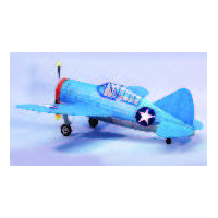 DUMAS 320 BREWSTER F2A-3 BUFFALO 30 INCH WINGSPAN RUBBER POWERED