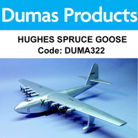 DUMAS 322 HUGHES SPRUCE GOOSE 30 INCH WINGSPAN STATIC DISPLAY MODEL