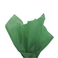 DUMAS 59-185G HOLIDAY GREEN TISSUE PAPER (20 SHEETS) 20 X 30 INCH