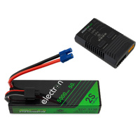 EcoPower Intelligent 2S 5000mAh EC3 LiPo Battery/"Electron Mini" Charger Bundle