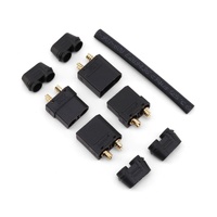 EcoPower 4.5mm "TruCurrent" XT90 Polarized Connectors (2 Male/2 Female)