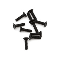 EcoPower 2mm "High Strength" Steel Flat Head Screws (10) (2x8mm)