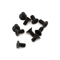 EcoPower 3mm "High Strength" Steel Flat Head Screws (10) (3x6mm)