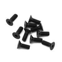 EcoPower 3mm "High Strength" Steel Flat Head Screws (10) (3x8mm)