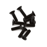 EcoPower 3mm "High Strength" Steel Flat Head Screws (10) (3x10mm)
