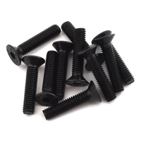 EcoPower 3mm "High Strength" Steel Flat Head Screws (10) (3x14mm)