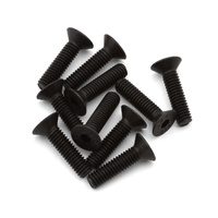 EcoPower 4mm "High Strength" Steel Flat Head Screws (10) (4x16mm)
