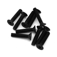EcoPower 4mm "High Strength" Steel Flat Head Screws (10) (4x20mm)