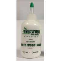 Evergreen 4 ounce / .118 liter White Wood Glue