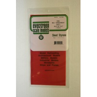 EVERGREEN 9901 15 X 30CM COLOURED STYRENE SHEET .010 (PACK OF 2)