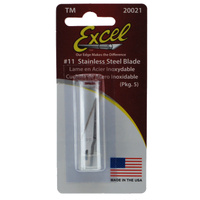 EXCEL 20021 SUPER SHARP STAINLESS BLADE (PKG OF 5)