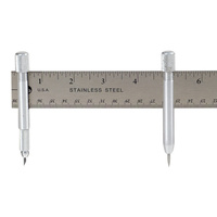 EXCEL 70036 YARDSTICK COMPASS - LEAD & PIN POST