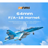 FMS 64mm EDF F-18 Hornet (SIM) RTF w/Reflex V3