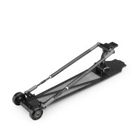 DR10 wheelie bar assembly