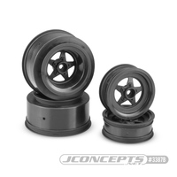 StarTec - Slash , Bandit, Street Eliminator front 2.2" and rear 2.2 x 3.0" wheel set - (black)