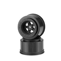 Starfish Mambo - Slash , Bandit, DR10 Street Eliminator 2.2 x 3.0 12mm hex rear wheel - (black), Fits - #3117 / #3092 tire