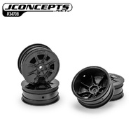 Pioneer - B74 , XB4 , L1R , 22X-4, 2.2" 4wd front wheel, stealth black - 4pc