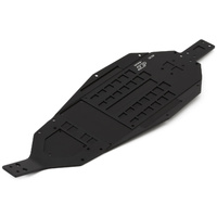 JConcepts Team Associated RC10B7 Hard Anodized Aluminum Chassis (Black) (-4mm)