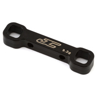 JConcepts Team Associated RC10B7/B7D Steel Arm Mount "D" Block (Black) (9.2g)