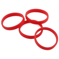 RM2 Red Hot tire bands - red