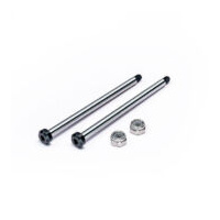 RC10 Rear Inner 58.2mm Hardened Hinge Pin w/locknuts (2) 2WD/4WD Team Associated
