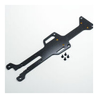 Kyosho Carbon Radio Plate/Tray/Upper Deck Turbo Optima Mid Special SP