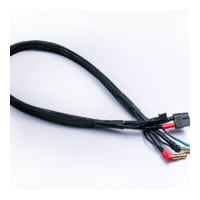 2S Charge/Balance Cable Lead 12AWG 500mm XH XT60 to 4/5mm Bullet Connector