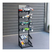 RC Car Rack / Display Stand (4 Layer) + Fluid & Paint Layer (1 each)