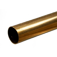 K&S 8132 ROUND BRASS TUBE .014 WALL (12IN LENGTHS) 9/32IN (1 TUBE PER CARD)