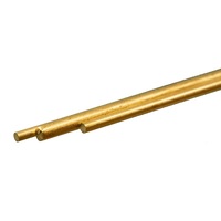 Round Brass Rod Assortment: (3 Pieces)