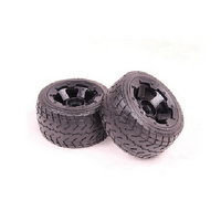 Baja 5B Tarmac Rear Tyre & Rim Set