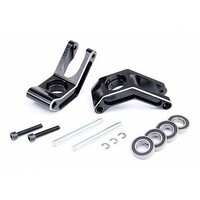 CNC Black Rear Hub Carriers Baja