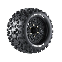 Louise R/C MT-Uphill Soft, 1/10 Monster Truck Tires, 0 & 1/2 " Offset, LT3204SX