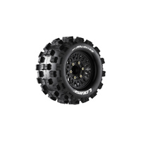 Louise R/C MT-Mcross Soft, 1/10 Monster Truck Tires, 0 & 1/2 Offset