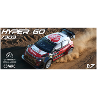 MJX 1/7 Hyper Go Citroen C3 WRC 4WD B/less