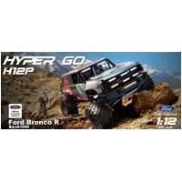 MJX 1/12 Hyper Go Ford Bronco B/LESS Crawler 