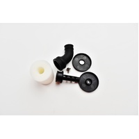 C.Y 1/10 air filter (Black) + black elbow