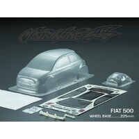 MATRIXLINE RC 1/10 RC FIAT 500 M-CHASSIS Model Car Body