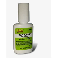 PT-43 (#) 1/2 oz. (14.3 gram) Brush-On Zap-A-Gap, carded