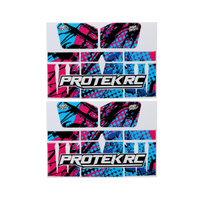 ProTek RC JConcepts 1/8 Razor Wing Wraps (Hectic) (2)