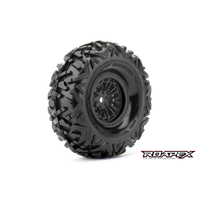 Booster Black wheel with 12mm hex mounted