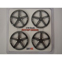 Set Up Wheel 1/10 (black)