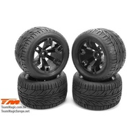 Tires - 1/10 Truck - mounted - E5 Street Style 14mm (4 pcs)