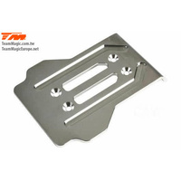 E6 CNC stainless chassis rear guard