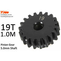 Pinoion gear M1 for 5mm shaft 19T