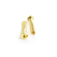 4.0mm Low Profile Gold Plated connector Male 2pcs/bag