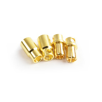 8.0mm gold plated connector(F&M)  2pairs/bag