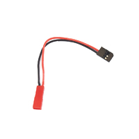Tornado RC Female JST to male Futaba 22awg 10cm silicone wire 0.08